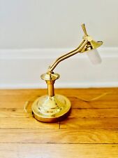 Rare vintage swivel bankers piano desk lamp brass adjustable picture