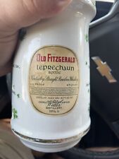 1968 Old Fitzgerald Stitzel Weller Green Leprechaun Bottle Rare W/Labels Pics picture