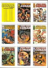 1988 Comic Images THE SAVAGE SWORD OF CONAN the BARBARIAN Complete Set (50) HTF picture