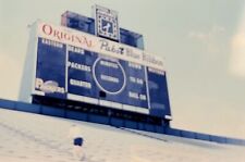 Lambeau Field Scoreboard August 20, 1971 35mm Slide Packers Pabst PBR picture