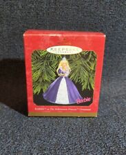 Vintage Hallmark Keepsake Ornament 1999 Barbie as the Millennium Princess picture