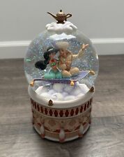 Disney Store Aladdin & Jasmine Musical Jumbo A Whole New World 1992 Snow Globe picture