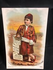 Scot's Emulsion Trade Card picture