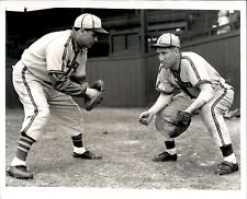 PF42 2nd Gen Restrike Photo ST LOUIS BROWNS CATCHERS PRACTICING CLASSIC BASEBALL picture