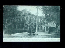 c.1905 Central Hotel Village Square Port Washington LI NY post card picture