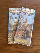 2 - Pennsylvania Official Transportation Maps Bicentennial State 1975 Vintage picture