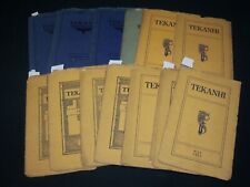1910-1912 TEKANHI MONTHLY MAGAZINE LAKE HIGH SCHOOL LOT OF 14 - WR 715 picture