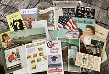 Large 4 Lb. Lot Vintage Ephemera Postcards Booklets Brochures Advertising 50-60s picture