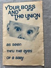 Vintage AFL-CIO Union Pamphlet picture