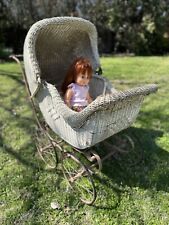 Antique 19th Century Victorian Era Baby Doll Carriage Stroller By Whitney Reed picture