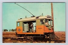Perris CA-California, Orange Empire Trolley Museum, Antique, Vintage Postcard picture