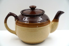 Vintage Northland Mountain Japan Stoneware Teapot W/ Crazing Pattern picture