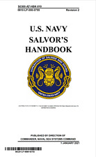 278 Page 2021 Boat Vessel Ship NAVY SALVOR’S HANDBOOK Firefighting on Data CD picture