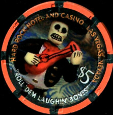 $5 Las Vegas Hard Rock Halloween 2002 Casino Chip - Uncirculated picture