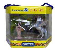Breyer Stablemates Play Set Fantasy No. 5911 Dragon, Winged Horse 2002 New picture
