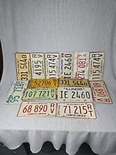 license plates lot 14 Plates picture