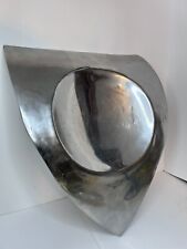 Modernist Cast Aluminum Centerpiece Tray Atomic VintageSculptured Style Of Nambe picture