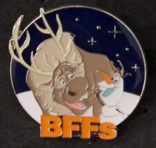Disney 120516 Frozen Sven Olaf BFFs Snowman Reindeer Best Friends Mystery Pin picture