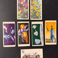 Vtg Lot Trading Cards - Into the Unknown / History of Motorcar / Wildflowers picture