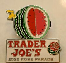 *New* Trader Joe’s 2022 Rose Parade Bowl Watermelon Enamel Pin Official Licensed picture