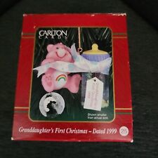 Carlton Cards Care Bears Granddaughter's First Christmas 1999 Ornament picture