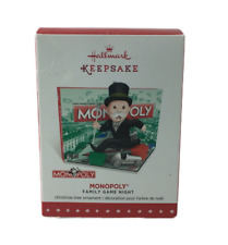 Hallmark Keepsake 2015 Monopoly Family Game Night Ornament Artist Rodney Gentry picture