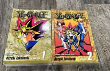 Yu-Gi-Oh Manga Vol 1 2 1-2 Kazuki Takahashi Shonen Jump 2004 Viz Manga Set Lot picture