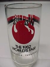 WENDY'S 1982 World's Fair Knoxville Tennessee Vintage Drinking Beverage Glass picture
