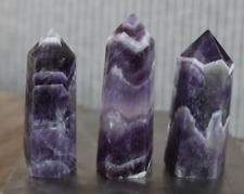 DREAM AMETHYST POINT BUNDLE (3) POINTS INCLUDED 126.7 GRAMS picture