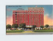 Postcard Jefferson Hotel, Dallas, Texas picture