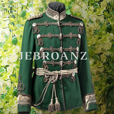 New Gorgeous 18th Military Russian Imperial Court Men's Costumes Wool Coat picture