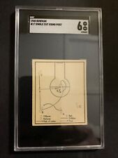 1948-BOWMAN BASKETBALL  #17  SINGLE CUT USING POST ( SGC- 6) (NEW CASE) picture
