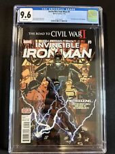 Invincible Iron Man #9 CGC 9.6 1st Appearance Riri Williams Marvel Comics 2016 picture