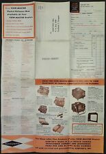 1959 View- Master / Sawyer's Inc. Order Form picture