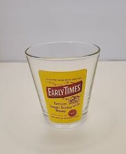 Early Times Kentucky Straight Bourbon Whisky Double Shot Glass. (Made In FRANCE) picture