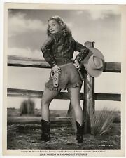 JULIE GIBSON COWGIRL ALLURING POSE PORTRAIT PINUP 1944 BUD FRAKER ORIG Photo 45 picture