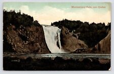 c1910s 1912 Montmorency Falls on River Quebec Canada Antique Postcard picture
