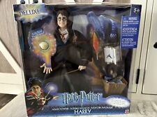   Vintage 2003 Mattel Deluxe Harry Potter Magic Powers Action Figure Doll  picture