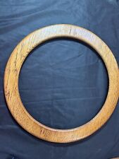 Vintage Round Classic Solid Oak Wood 17” Art Frame 14” opening McNeil USA picture