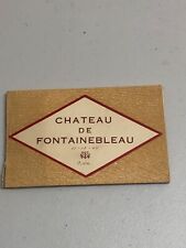 Book of Postcards Chateau De Fontainebleau picture