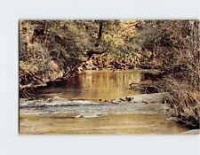 Postcard A Mountain Stream Monterey Tennessee USA picture