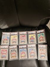 PSA 9 Topps 1989 Nintendo Scratch Off TYSON PUNCHOUT SCREEN 1,2,3,4,5,6,7,8,9,10 picture
