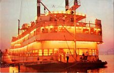 Vintage postcard - Avalon Paddle Wheel Excursion Boat on Ohio River Louisville picture