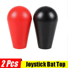 2 Pcs Arcade Joystick Bat Ball Top Oval Handle Knob for ZIPPY SANWA SEIMITSU US picture