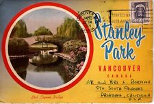 Stanley Park Travel Guide picture fold out 4x6