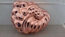 Vintage Wear Ever #2977 Fruit Basket Mold 6 cups Wall Hanging Copper Color  picture