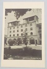 Vintage 1940's Hotel Montejo in Mexico City on Paseo de la Reforma Postcard  picture