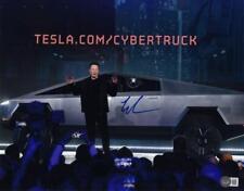 Elon Musk Signed Autograph 11x14 Photo Tesla Cybertruck Announcement Beckett COA picture