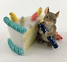 Charming Tails ‘How Many Candles?’ Mouse Figure Figurine Enesco Dean Griff picture