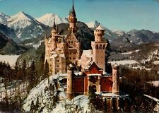 Postcard Royal castle Neuschwanstein erbaut 1869-1886 picture